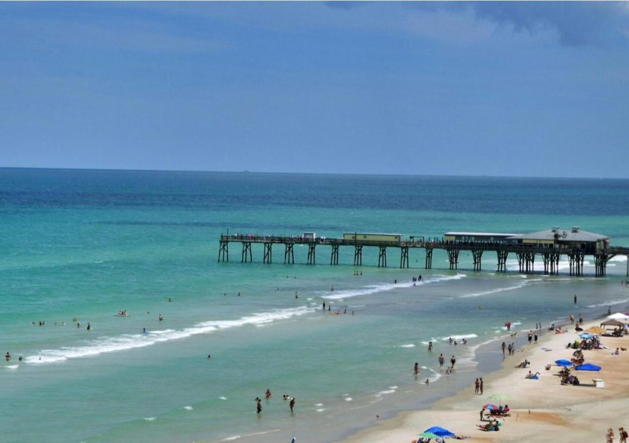 Beach Oasis 704 Lovely Daytona Ocean Front For 5 Sleeps Up To 12 Daytona Beach Zewnętrze zdjęcie