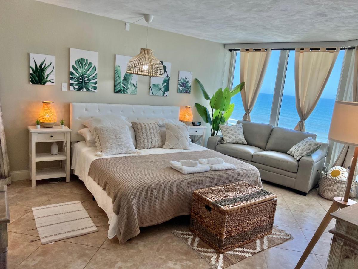 Beach Oasis 704 Lovely Daytona Ocean Front For 5 Sleeps Up To 12 Daytona Beach Zewnętrze zdjęcie