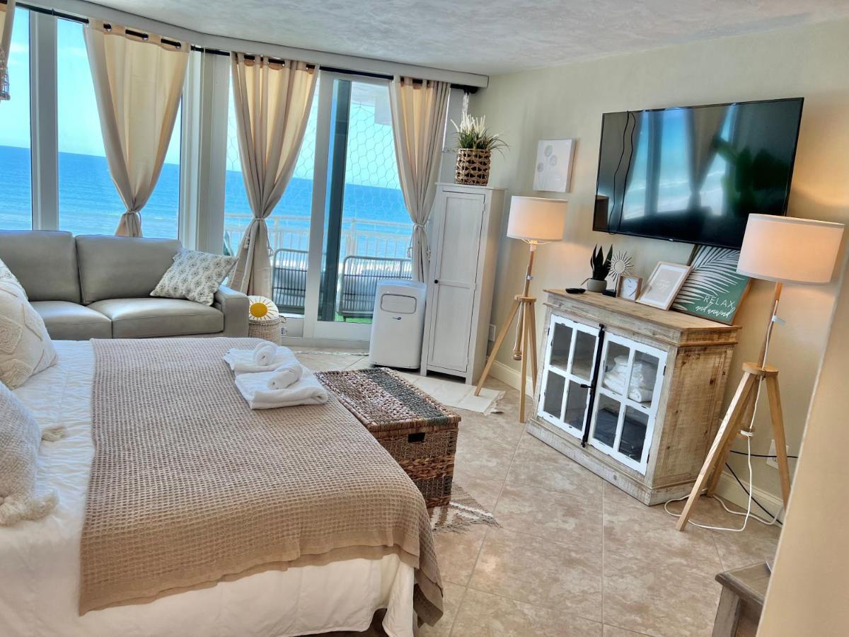 Beach Oasis 704 Lovely Daytona Ocean Front For 5 Sleeps Up To 12 Daytona Beach Zewnętrze zdjęcie